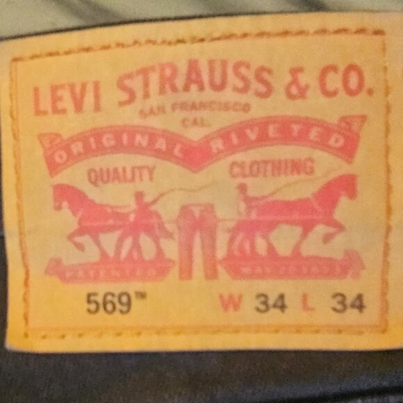 Levi’s 569 Loose Straight Jeans Bundle — 34x34 — Rugged Rotation - Picture 8 of 8